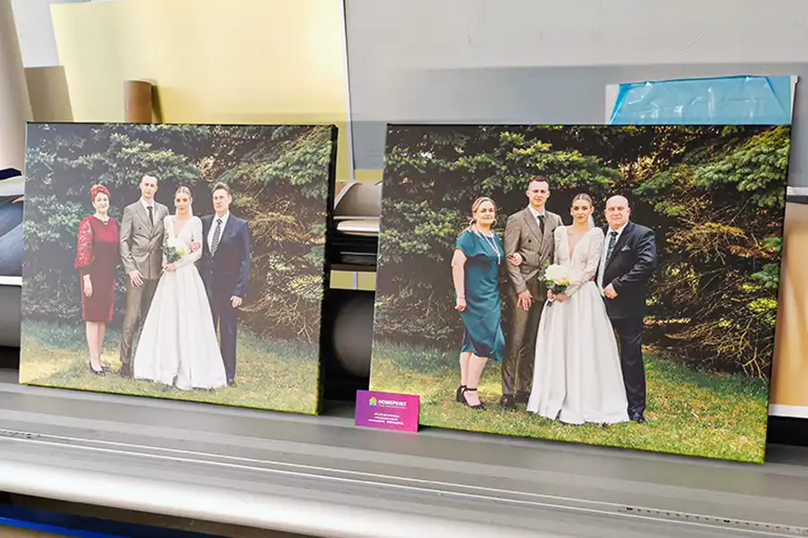 Свадебная картина на холсте