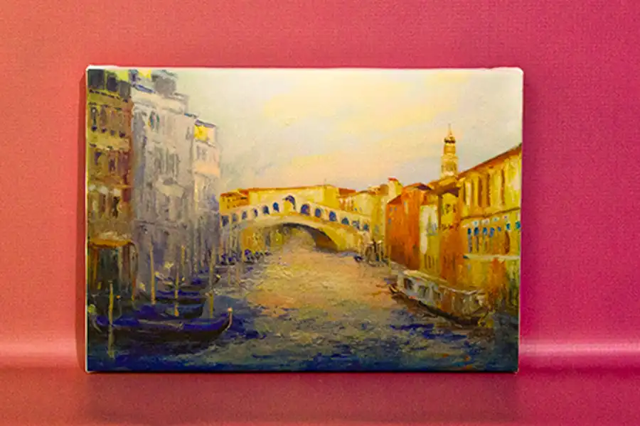 Картина печатная на холсте 20х30 см.