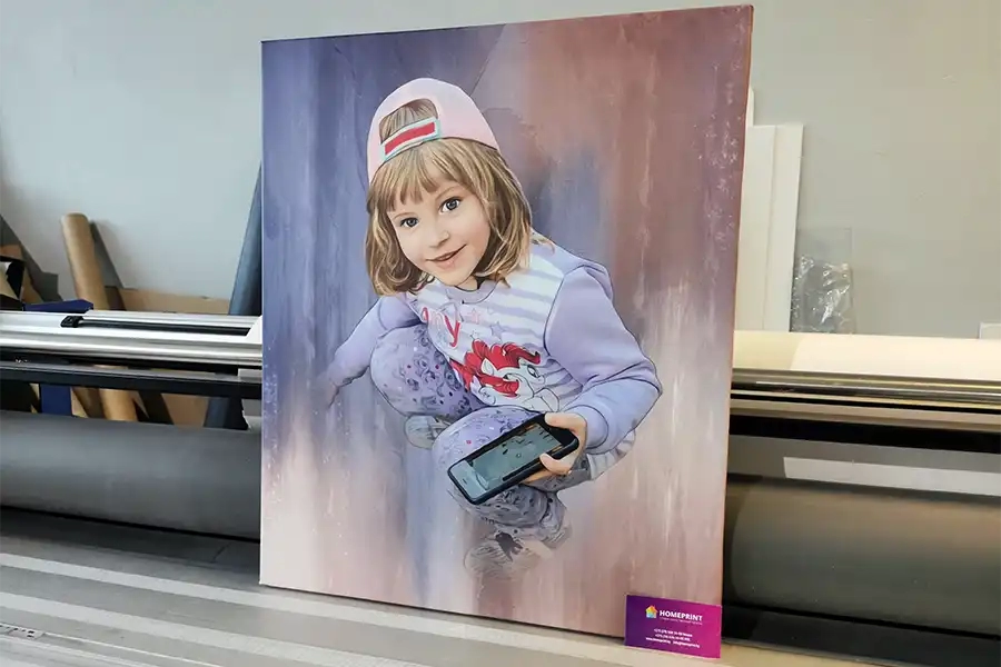 портрет на холсте недорого