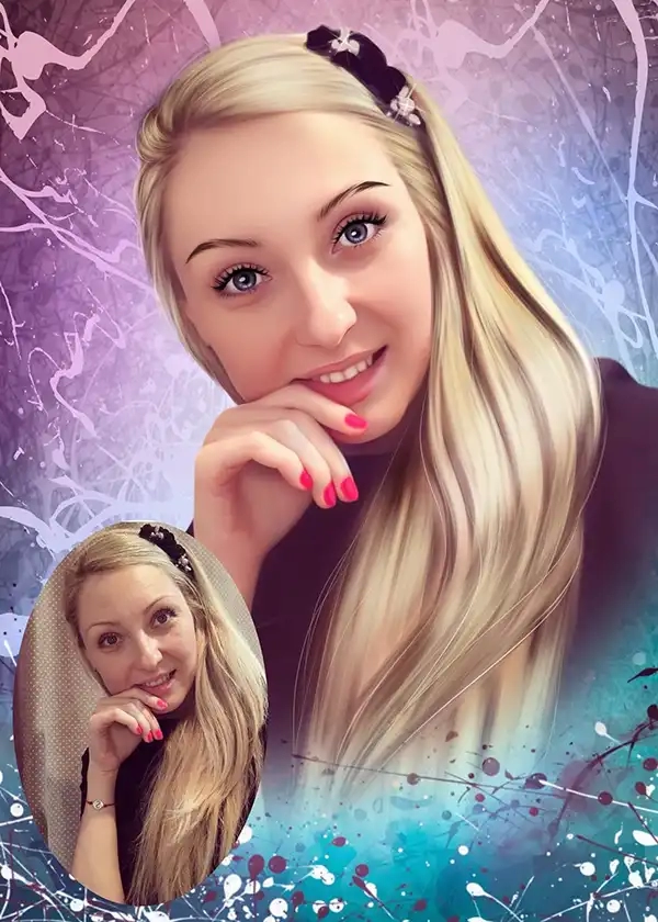 где заказать портрет на холсте