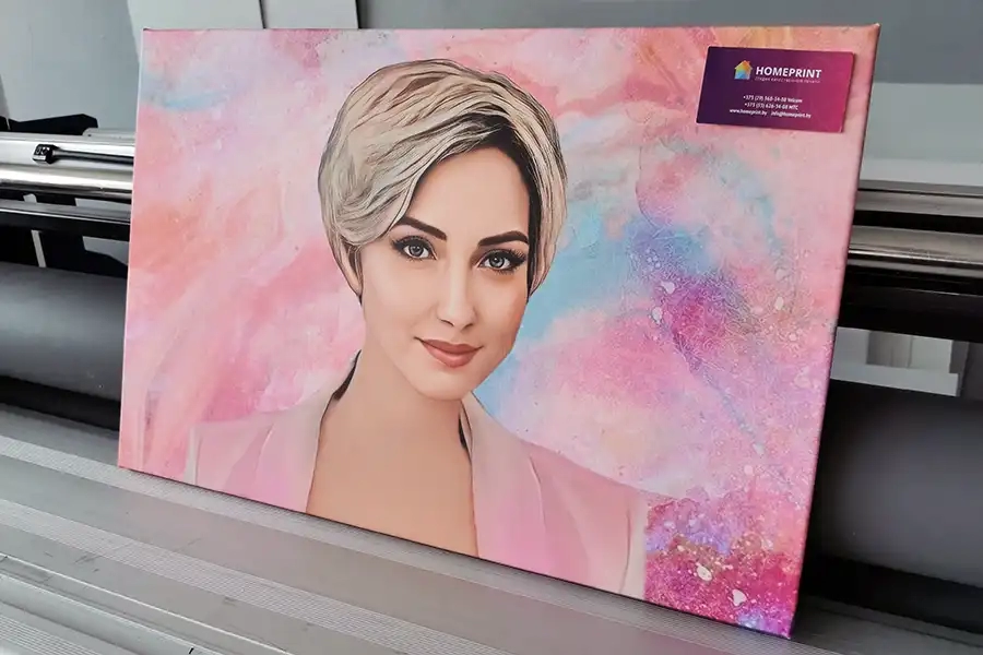 портрет по фотографии на холсте недорого