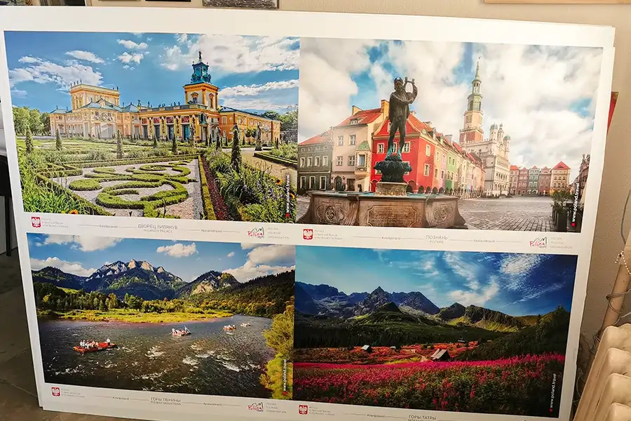 широкоформатная печать на пвх