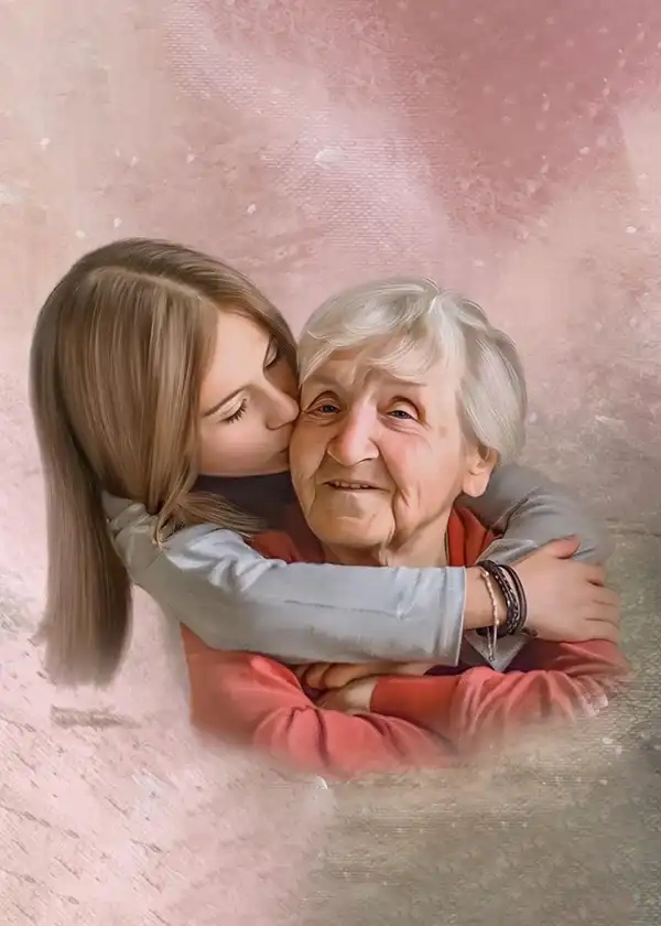 портрет на холсте