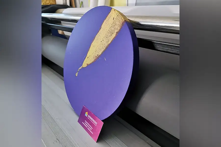 Картины  на круглом холсте