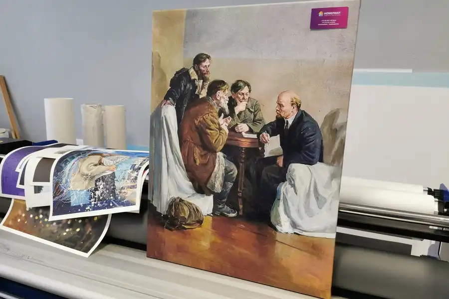 печать репродукций картин на холсте