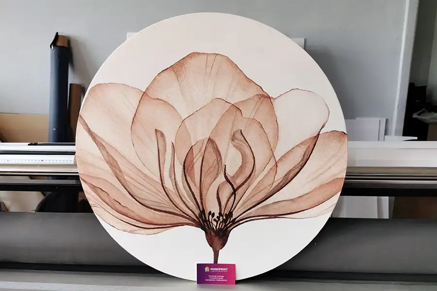 Интерьерные картины  на круглом холсте