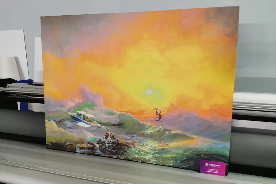 репродукцию картины пейзажа