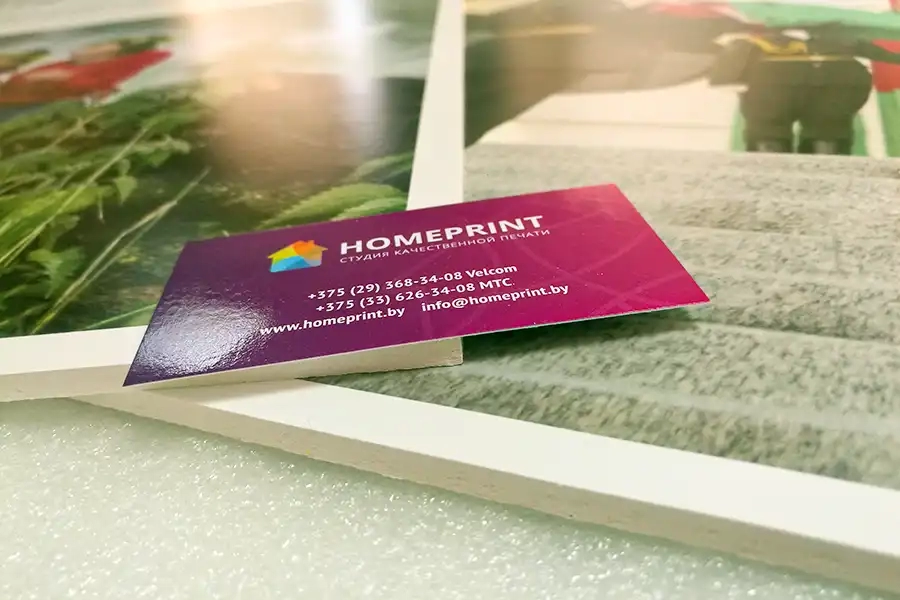 печать на пвх пластике в минске