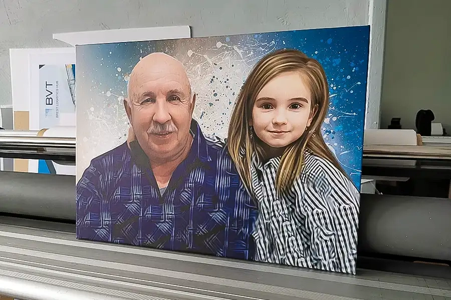 Портрет дрим арт в подарок на праздник