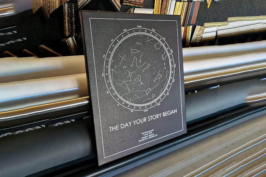 Звездная карта подарок в Минске